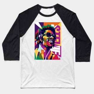 Stevie Wonder WPAP Baseball T-Shirt